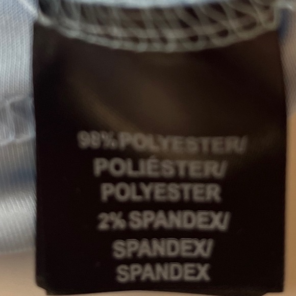 Kenneth Cole New York Boys Light Blue School Uniform Polo Shirt Size 14 - Picture 3 of 9